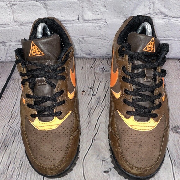 Nike Air ACG Wildwood Brown Orange 8 Utility Outdoor Hiking Sneakers 377757-281 main image 9